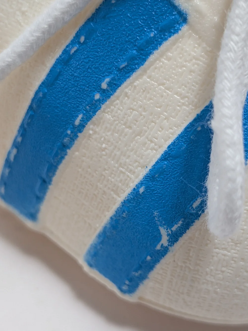Vintage Cabbage Patch Kids Doll Blue Stripe Tennis Shoes OK CPK